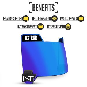 VZR3® Football Visor Blue