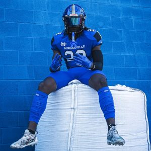 Scrunch Football Leg Sleeves Blue