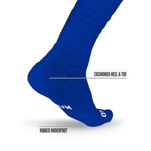 XTD® Scrunch Football Socks Blue