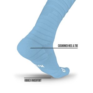 XTD® Scrunch Football Socks Columbia Blue