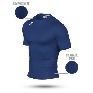 Nxtrnd Core Compression Short Sleeve Navy Blue