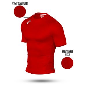 Nxtrnd Core Compression Short Sleeve Red