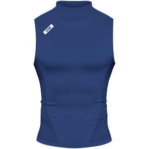 Nxtrnd Core Turtleneck Compression Sleeveless Navy Blue