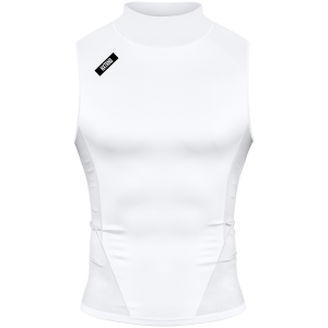 Nxtrnd Core Turtleneck Compression Sleeveless White