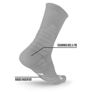 Crew Socks Grey (3-Pairs)