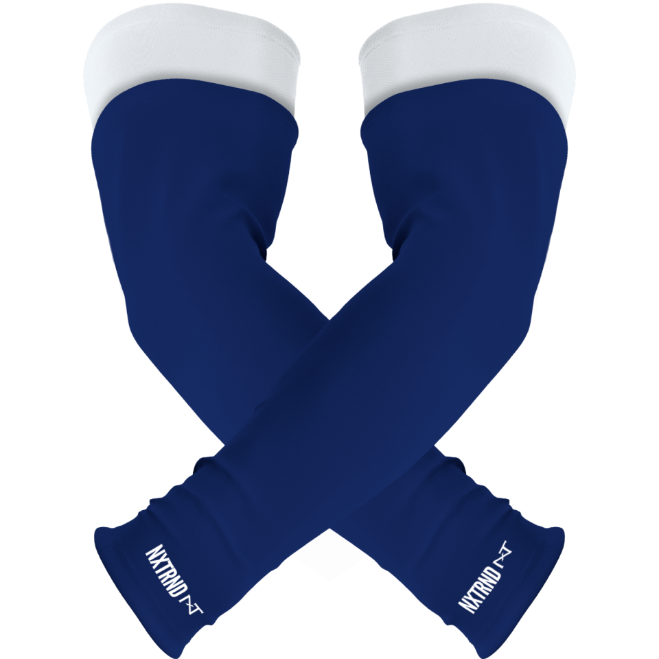 Double Arm Sleeves Navy Blue (1 Pair)
