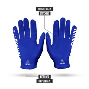 G1® Youth Football Gloves Blue
