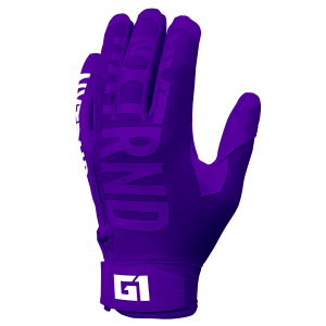 G1® Youth Football Gloves Purple
