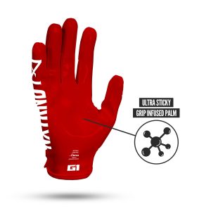 G1® Pro Football Gloves Red