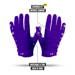 G2® Pro Football Gloves Purple