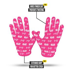 G2® Pro Football Gloves Pink