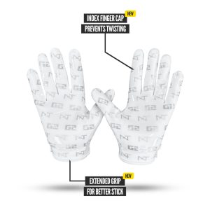 G2® Pro Football Gloves White