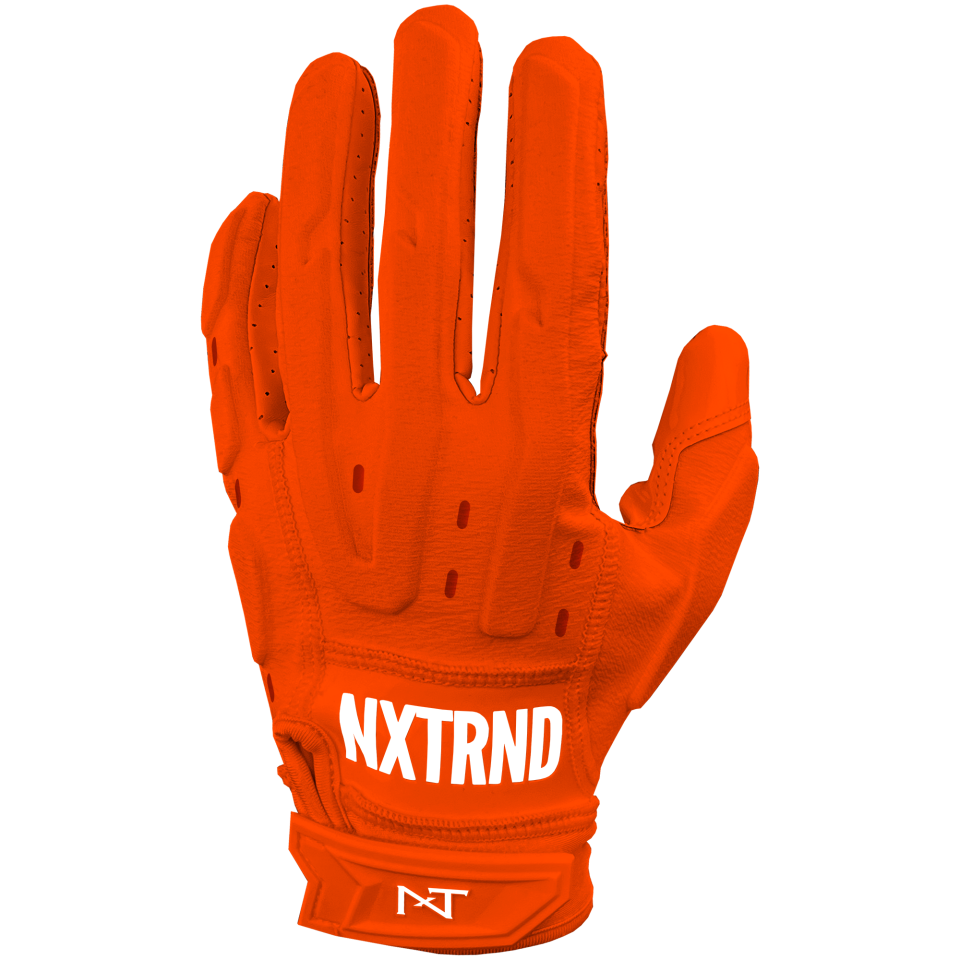 G3® Pro Padded Football Gloves Orange