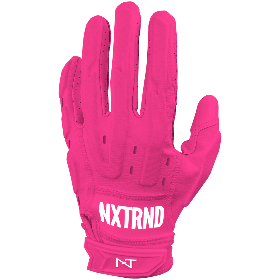 G3® Pro Padded Football Gloves Pink