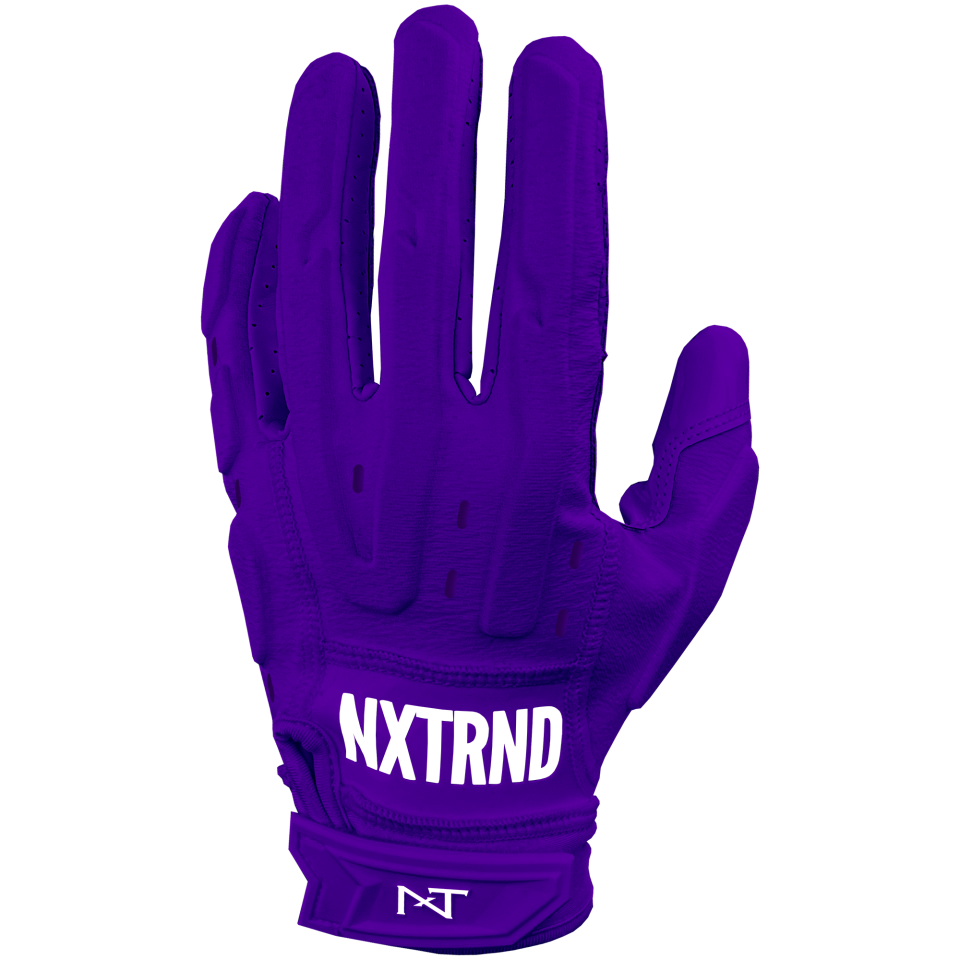 G3® Pro Padded Football Gloves Purple