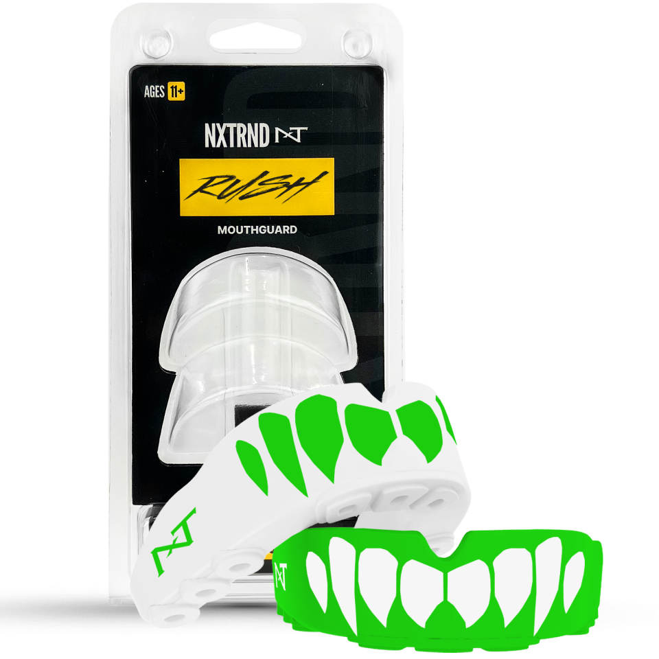 Rush® Green & White Fangs (2 Pack)