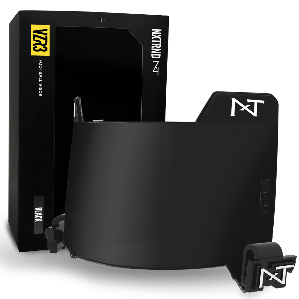 VZR3® Football Visor Black