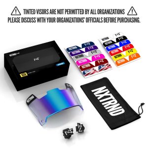 VZR1® Football Visor Clear Blue