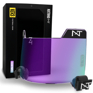VZR3® Football Visor Clear Purple