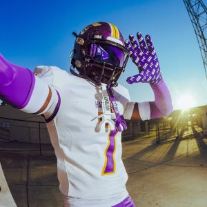 G2® Pro Football Gloves Purple