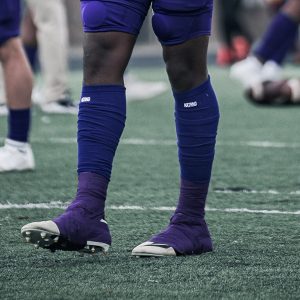 XTD® Scrunch Football Socks Purple