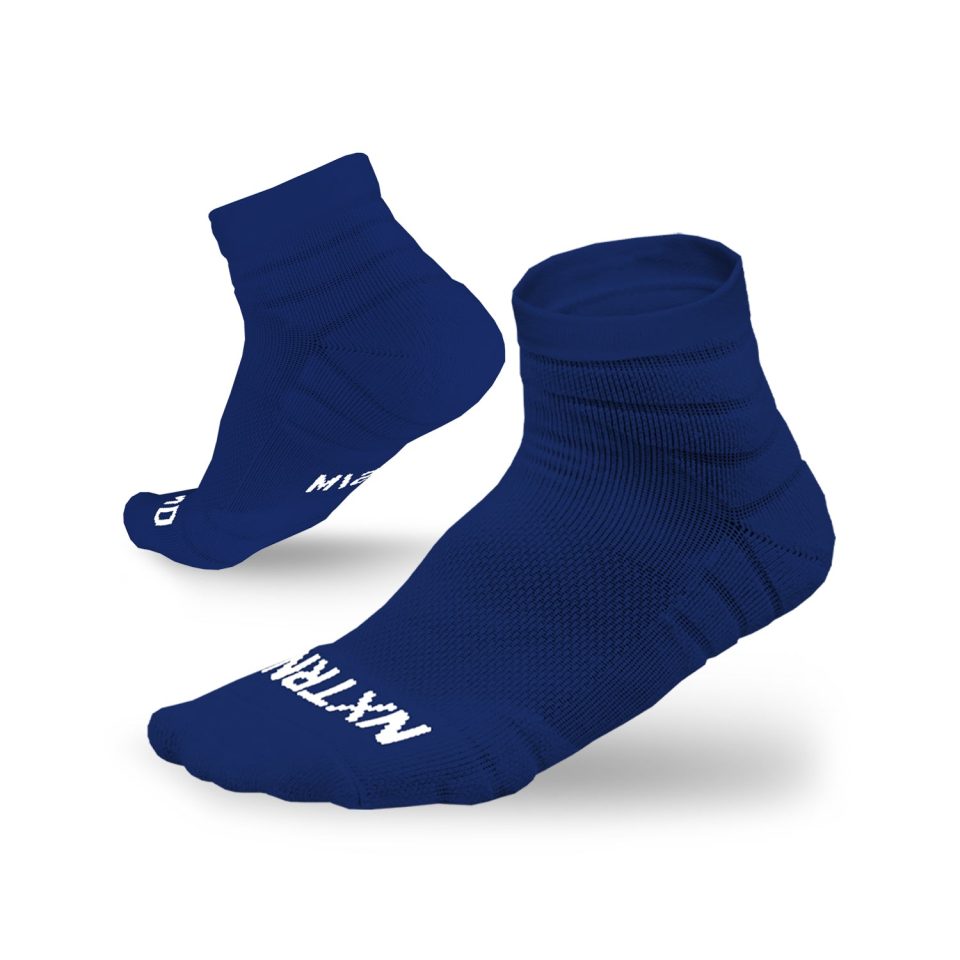 Quarter Socks Navy Blue (3-Pairs)