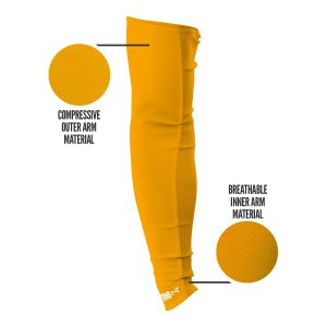 AirTek Arm Sleeves Yellow (1 Pair)