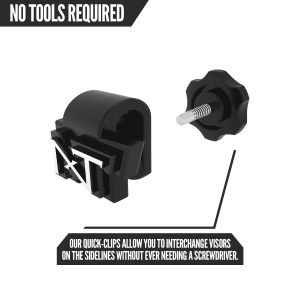 VZR3® Football Visor Clear