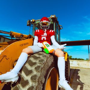 XTD® Scrunch Football Socks White